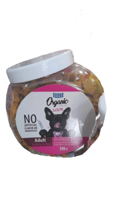 Orgo Biscuits Turkey&Rice 500g