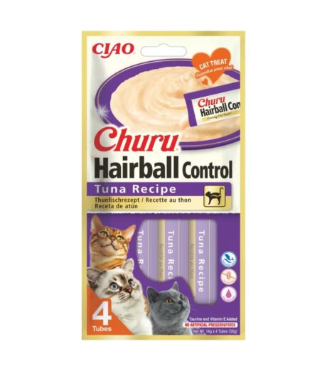 Churu Hairball Control Tuna 14g 4PC