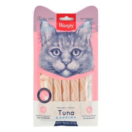 Wanpy Creamy  Tuna and Shrimp For Cat 70 g