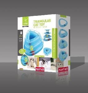 Nunbell Cat Toy Triangular