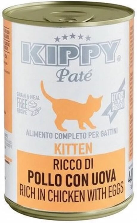 Kippy Kitten Chicken With Eggs Pate 400 g