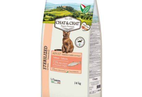 Chat & Chat Salmon Sterilies 14 kg