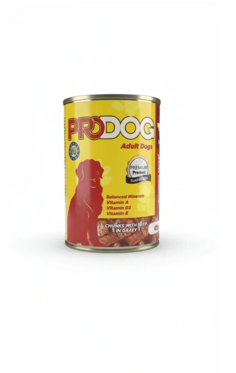 ProDog Beef Chunks 415g