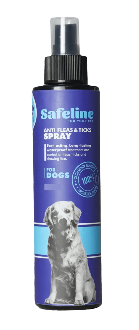 safeline Anty-Fleas&Ticks Spray-Dog 120m