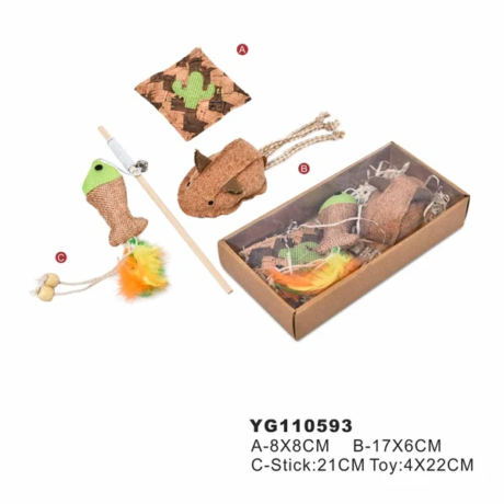 Cat toy set YG110593
